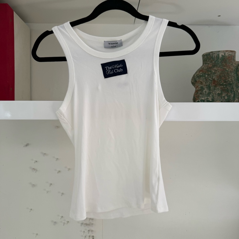 The Naples polo club White Tank Top